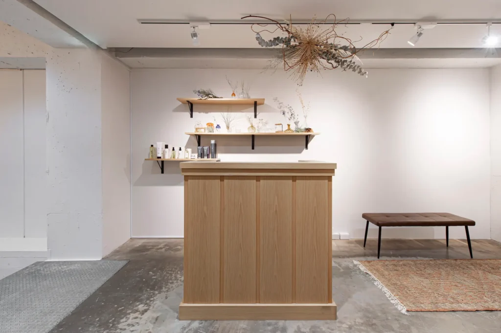 サロンの店内の様子